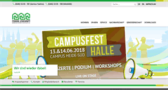 Desktop Screenshot of frohe-zukunft.de